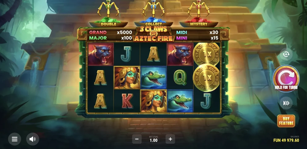 3 Claws of Aztec Fire